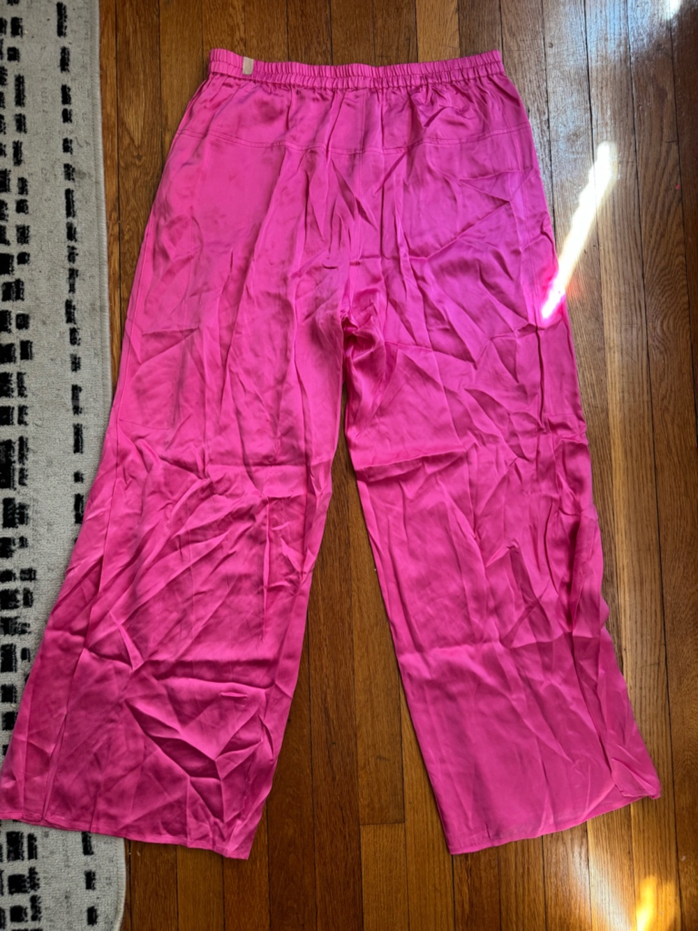 Lunya washable silk cami pant set in pink size L - Picture 6 of 6